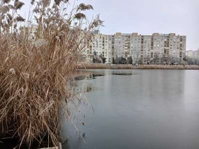 Elkezdtek befagyni a szegedi záportározók